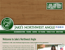 Tablet Screenshot of jakesnorthwestangle.com